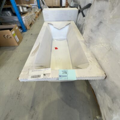 VIVAS 1675MM ISLAND BATH WITH ECO FRAME, VV715W, SLIGHT SCRATCHES, SOLD AS IS VIVAS 1675MM ISLAND BATH WITH ECO FRAME, VV715W, SLIGHT SCRATCHES, SOLD AS IS