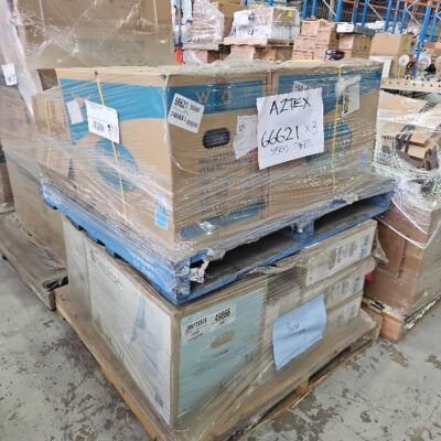 PALLET WITH KDK TOILET SUITES X QTY 4 AND QTY 3 X CAROMA LUNA TOILET SUITES SOLD AS IS NO WARRANTY PALLET WITH KDK TOILET SUITES X QTY 4 AND QTY 3 X CAROMA LUNA TOILET SUITES SOLD AS IS NO WARRANTY