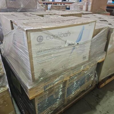 PALLET OF CAROMA LUNA TOILET SUITES, SOLD AS IS NO WARRANTY PALLET OF CAROMA LUNA TOILET SUITES, SOLD AS IS NO WARRANTY