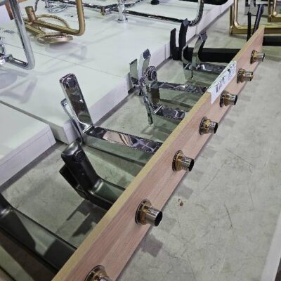 EX SHOWROOM DISPLAY BOARD OF TAPS, SOLD AS IS NO WARRANTY