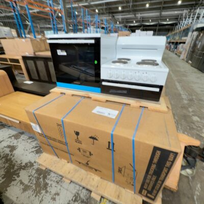 PALLET OF ASSORTED WESTINGHOUSE ELEVATED OVENS X 3 VARIOUS MODELS, SOLD AS IS NO WARRANTY PALLET OF ASSORTED WESTINGHOUSE ELEVATED OVENS X 3 VARIOUS MODELS, SOLD AS IS NO WARRANTY