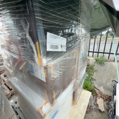 PALLET OF ASSORTED MIXED CABINETRY SOLD AS IS, **BIDDERS RESPONSIBILITY TO CHECK PALLETS PRIOR TO BIDDING** PALLET OF ASSORTED MIXED CABINETRY SOLD AS IS, **BIDDERS RESPONSIBILITY TO CHECK PALLETS PRIOR TO BIDDING**