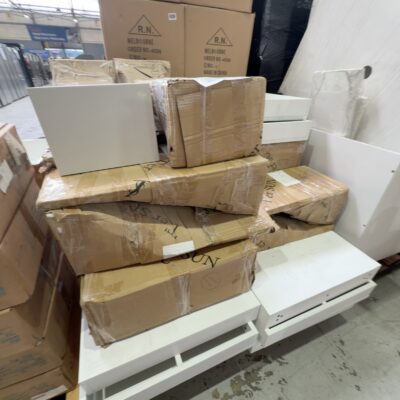 PALLET OF CUSTOM MADE CABINETS, SOLD AS IS PALLET OF CUSTOM MADE CABINETS, SOLD AS IS