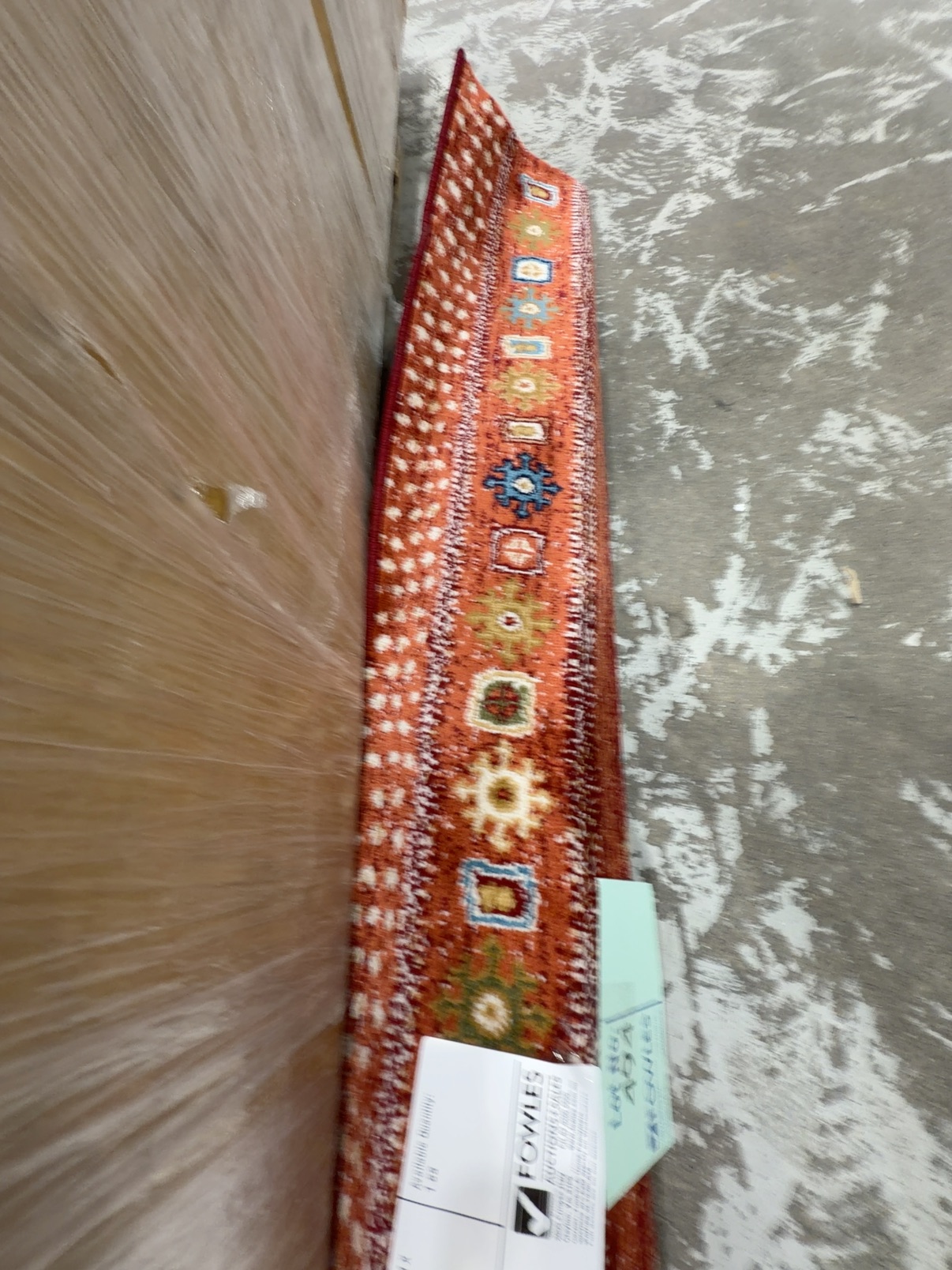 NEW MACHINE MADE MODERN RUG 170CM X 120CM, RED 02451B NEW MACHINE MADE MODERN RUG 170CM X 120CM, RED 02451B