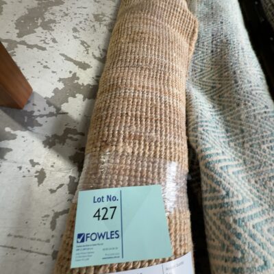 EX STAGING - JUTE RUG, SOLD AS IS EX STAGING - JUTE RUG, SOLD AS IS