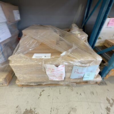 PALLET OF ASSORTED VANITY BOWLS SOLD AS IS