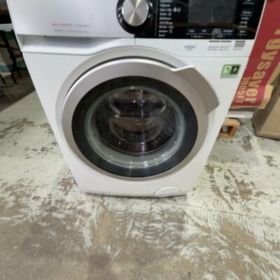AEG 8kg 6000 SERIES FRONT LOAD WASHING MACHINE WITH PROSENSE TECHNOLOGY, 1400 SPIN SPEED, 10 WASH PROGRAMS, STEAM REFRESH OPTION, WOOLMARK BLUE CERTIFICATION, ULTRA QUICK PROGRAM, AQUA CONTROL SYSTEM, MODEL LF6ES8431A**DAMAGED FRONT CONTROL****UNTESTED, NO WARRANTY, SOLD AS IS**** AEG 8kg 6000 SERIES FRONT LOAD WASHING MACHINE WITH PROSENSE TECHNOLOGY, 1400 SPIN SPEED, 10 WASH PROGRAMS, STEAM REFRESH OPTION, WOOLMARK BLUE CERTIFICATION, ULTRA QUICK PROGRAM, AQUA CONTROL SYSTEM, MODEL LF6ES8431A**DAMAGED FRONT CONTROL****UNTESTED, NO WARRANTY, SOLD AS IS****