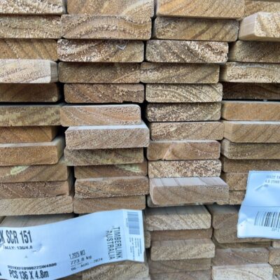 90X22 TAN E H3 TREATED PINE DECKING-136/4.8 (THIS PACK IS AGED STOCK AND SOLD AS IS)