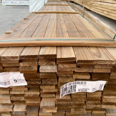 90X22 TAN E H3 TREATED PINE DECKING-136/4.8 (THIS PACK IS AGED STOCK AND SOLD AS IS) 90X22 TAN E H3 TREATED PINE DECKING-136/4.8 (THIS PACK IS AGED STOCK AND SOLD AS IS)