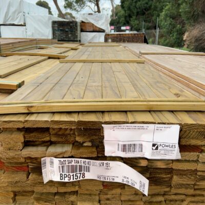 70X22 TAN E H3 TREATED PINE DECKING-170/5.1 (THIS PACK IS AGED STOCK AND SOLD AS IS) 70X22 TAN E H3 TREATED PINE DECKING-170/5.1 (THIS PACK IS AGED STOCK AND SOLD AS IS)