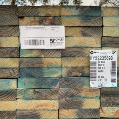 190X45 T2 BLUE MGP10 PINE PINE-44/3.0 (THIS PACK IS AGED STOCK AND SOLD AS IS) 190X45 T2 BLUE MGP10 PINE PINE-44/3.0 (THIS PACK IS AGED STOCK AND SOLD AS IS)