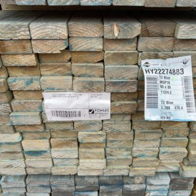 90X35 T2 BLUE MGP10 PINE- 112/4.2 (THIS PACK IS AGED STOCK AND SOLD AS IS) 90X35 T2 BLUE MGP10 PINE- 112/4.2 (THIS PACK IS AGED STOCK AND SOLD AS IS)