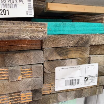 PACK OF MISC WEATHERED LVL BEAMS