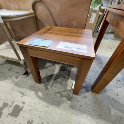 EX DISPLAY BLACKWOOD ARCHITECT LAMP TABLE, SOLD AS IS