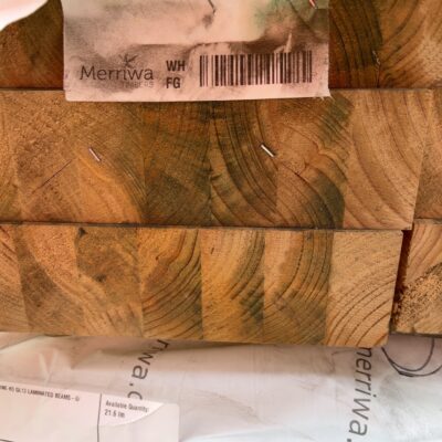 294X85 PINE H3 GL13 LAMINATED BEAMS-8/3.6