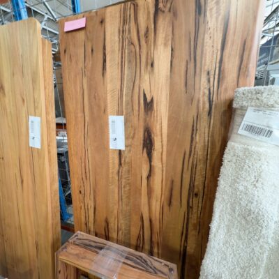 EX DISPLAY JINDALEE 2000MM MARRI TIMBER DINING TABLE, SOLD AS IS *WITH LEGS, NO SCREWS*