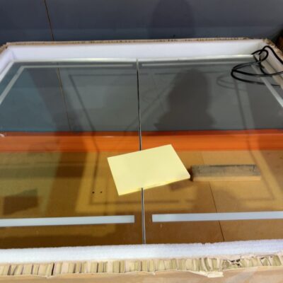 NEW 900MM X 750MM SHAVING CABINET PSH-9075MW **LED LIGHTS ARE FAULTY, MAY WORK INTERMITTANTLY, SOLD AS A CABINET ONLY, NO WARRANTY ON LIGHTS** NEW 900MM X 750MM SHAVING CABINET PSH-9075MW **LED LIGHTS ARE FAULTY, MAY WORK INTERMITTANTLY, SOLD AS A CABINET ONLY, NO WARRANTY ON LIGHTS**