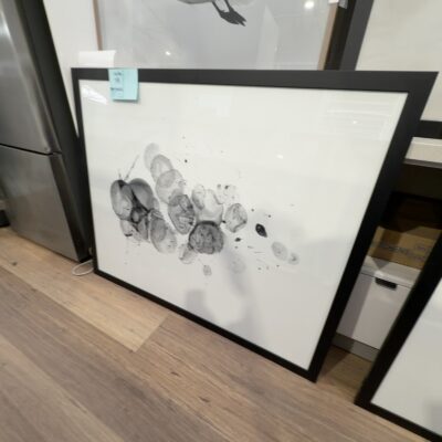 EX DISPLAY HOME FURNITURE - LARGE FRAMED ARTWORK, SOLD AS IS