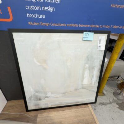 EX DISPLAY HOME FURNITURE - LARGE FRAMED ARTWORK, SOLD AS IS