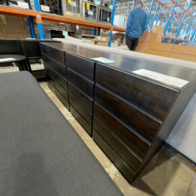 EX DISPLAY HOME FURNITURE - BLACK TIMBER 1800MM BUFFET, SOLD AS IS EX DISPLAY HOME FURNITURE - BLACK TIMBER 1800MM BUFFET, SOLD AS IS