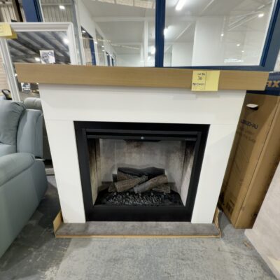EX DISPLAY HUXLEY 2KW REVILLUSION MANTLE HEATER, 2KW WITH ADJUSTABLE MOOD LIGHTING, RRP$2799, WITH 3 MONTH WARRANTY