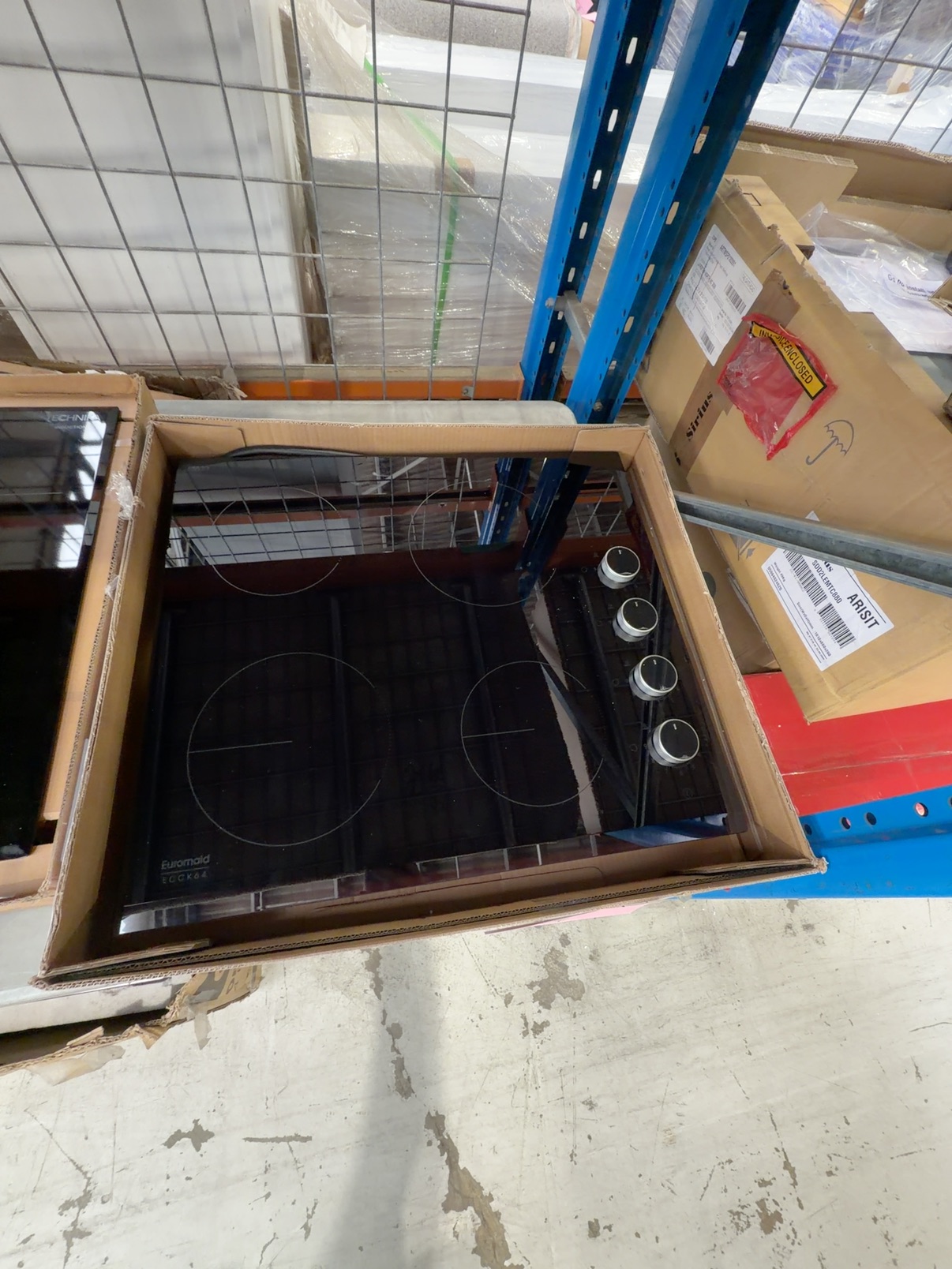 EX DISPLAY EUROMAID ECCK64 600MM CERAMIC COOKTOP, 4 ZONE, 3 MONTH WARRANTY EX DISPLAY EUROMAID ECCK64 600MM CERAMIC COOKTOP, 4 ZONE, 3 MONTH WARRANTY