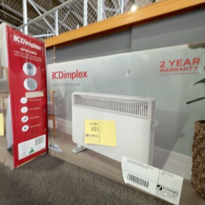 NEW GLEN DIMPLEX DHPH20F 1.8KW PANEL HEATER, WITH 3 MONTH WARRANTY