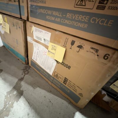 WESTINGHOUSE WWH52HWA 5.2KW/4.8KW REVERSE CYCLE BOX AIR CONDITIONER, WITH LCD REMOTE, 4 SPEEDS, 12 MONTH WARRANTY