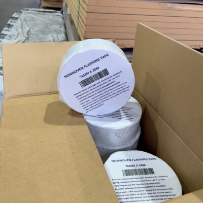 76X20M BUTYL FLASHING TAPE-(8 ROLLS PER BOX) 76X20M BUTYL FLASHING TAPE-(8 ROLLS PER BOX)