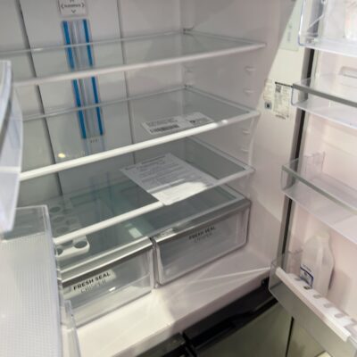 WESTINGHOUSE WQE6000BB DARK S/STEEL QUAD DOOR FRIDGE 541 LITRE, 896MM WIDE, DUAL SEALED CRISPERS WITH HUMIDITY CONTROL, 4 STAR ENERGY, FLEXIBLE INTERIORS, LOCKABLE DOOR COMPARTMENT, SPILLSAFE GLASS SHELVING, FINGERPRINT RESISTANT WITH 12 MONTH WARRANTY WESTINGHOUSE WQE6000BB DARK S/STEEL QUAD DOOR FRIDGE 541 LITRE, 896MM WIDE, DUAL SEALED CRISPERS WITH HUMIDITY CONTROL, 4 STAR ENERGY, FLEXIBLE INTERIORS, LOCKABLE DOOR COMPARTMENT, SPILLSAFE GLASS SHELVING, FINGERPRINT RESISTANT WITH 12 MONTH WARRANTY
