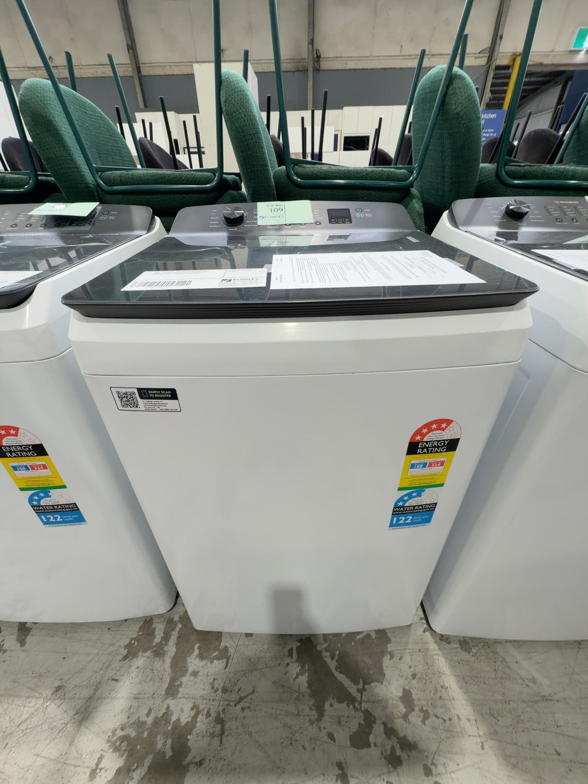 WESTINGHOUSE WWT1084C7WA 10KG TOP LOAD WASHING MACHINE, 12 PROGRAMS, 800RPM SPIN, 12 MONTH WARRANTY WESTINGHOUSE WWT1084C7WA 10KG TOP LOAD WASHING MACHINE, 12 PROGRAMS, 800RPM SPIN, 12 MONTH WARRANTY
