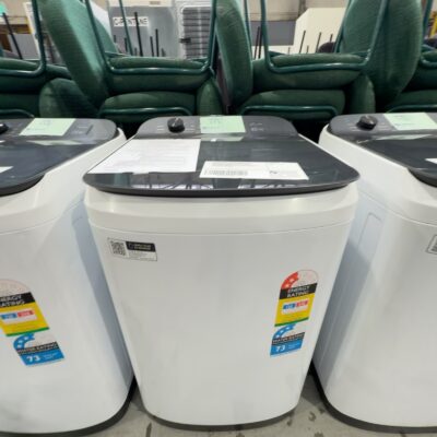 WESTINGHOUSE WWT6084J5WA, 6KG EASYCARE TOP LOAD WASHING MACHINE, EASY TO USE CONTROLS, 3 FAST WASH PROGRAMS, DURABLE SOFT CLOSE GLASS LID, 12 MONTH WARRANTY