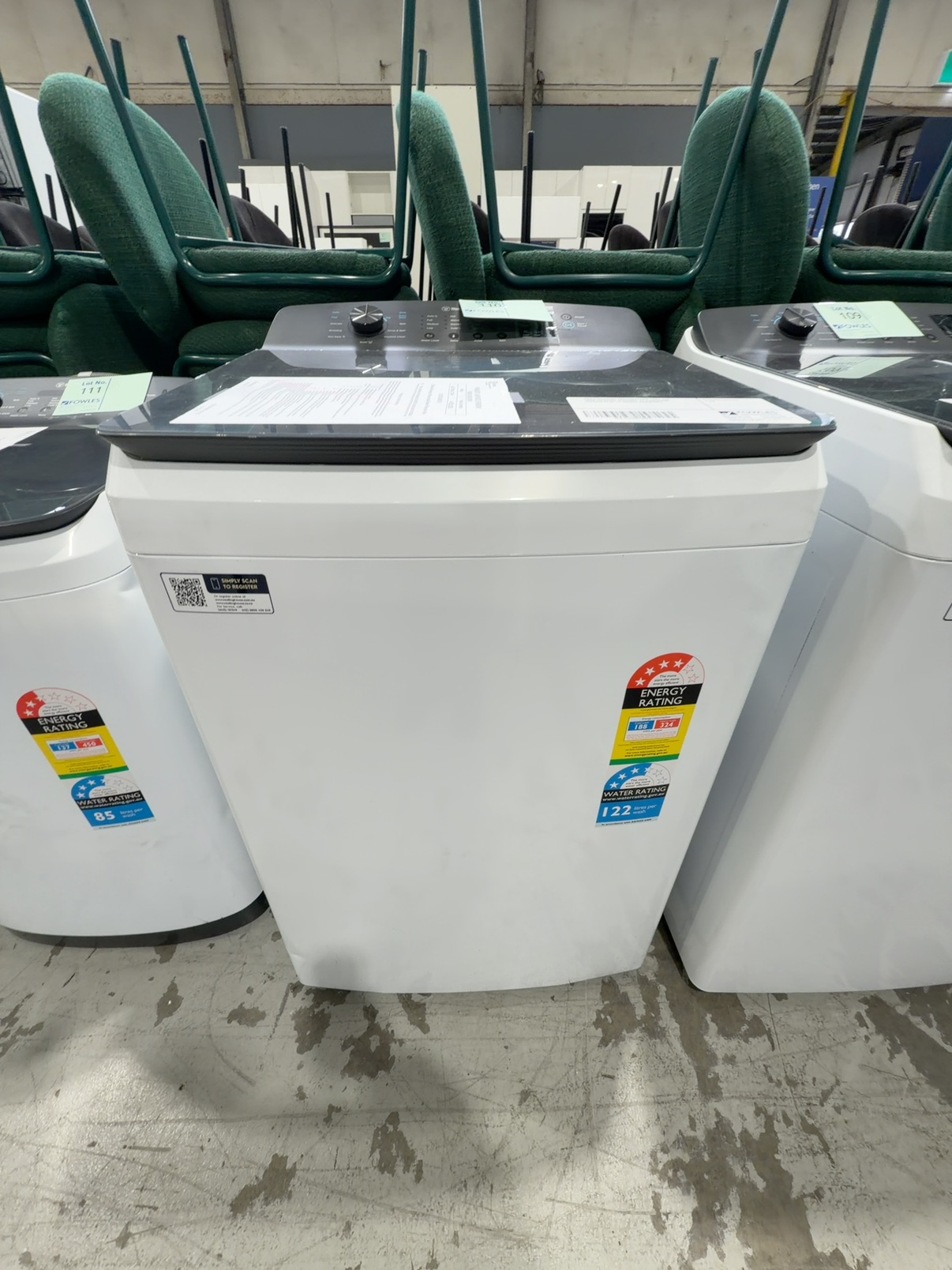 WESTINGHOUSE WWT1084C7WA 10KG TOP LOAD WASHING MACHINE, 12 PROGRAMS, 800RPM SPIN, 12 MONTH WARRANTY WESTINGHOUSE WWT1084C7WA 10KG TOP LOAD WASHING MACHINE, 12 PROGRAMS, 800RPM SPIN, 12 MONTH WARRANTY