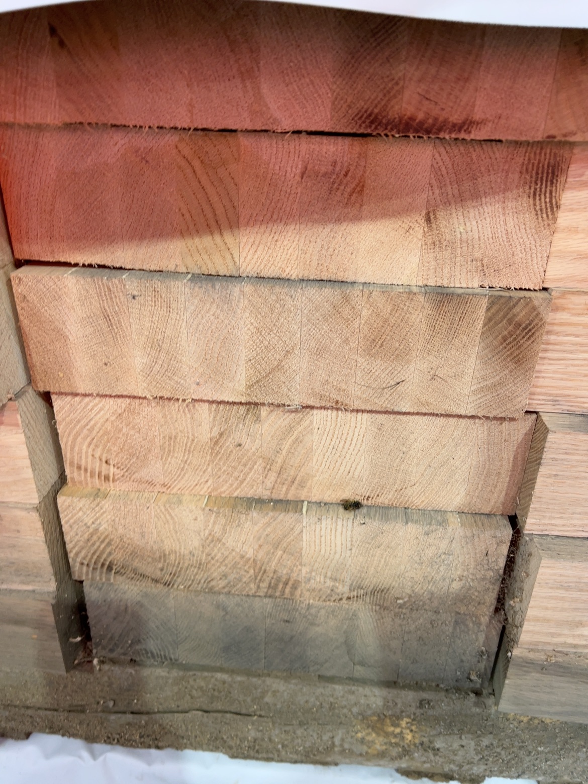 290X72 GLACIAL OAK DAR LAM KD HARDWOOD CHOPPING BLOCKS 290X72 GLACIAL OAK DAR LAM KD HARDWOOD CHOPPING BLOCKS