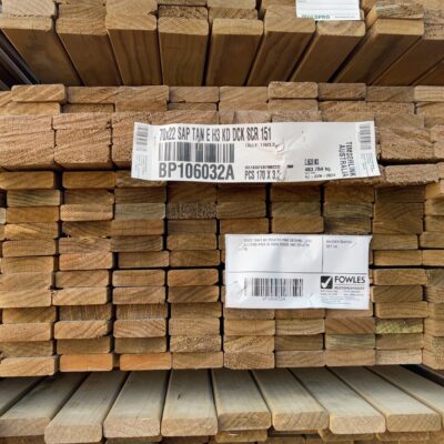 70X22 TAN E H3 TREATED PINE DECKING-170/3.3 (THIS PACK IS AGED STOCK AND SOLD AS IS) 70X22 TAN E H3 TREATED PINE DECKING-170/3.3 (THIS PACK IS AGED STOCK AND SOLD AS IS)