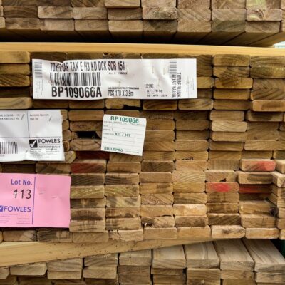 70X22 TAN E H3 TREATED PINE DECKING-170/3.9 (THIS PACK IS AGED STOCK AND SOLD AS IS) 70X22 TAN E H3 TREATED PINE DECKING-170/3.9 (THIS PACK IS AGED STOCK AND SOLD AS IS)