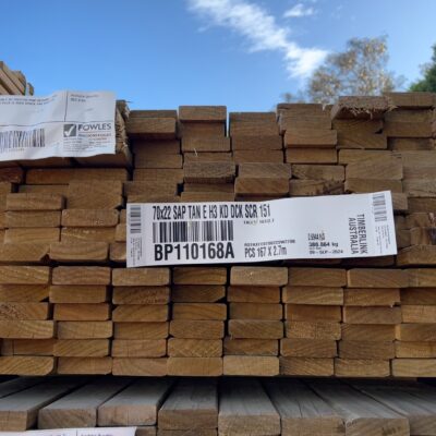 70X22 TAN E H3 TREATED PINE DECKING-167/2.7 (THIS PACK IS AGED STOCK AND SOLD AS IS) 70X22 TAN E H3 TREATED PINE DECKING-167/2.7 (THIS PACK IS AGED STOCK AND SOLD AS IS)