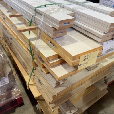 3 PALLETS OF ASST'D DOORS AND DOOR JAMBS