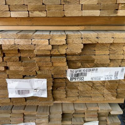 70X22 TAN E H3 TREATED PINE DECKING-170/4.5 (THIS PACK IS AGED STOCK AND SOLD AS IS) 70X22 TAN E H3 TREATED PINE DECKING-170/4.5 (THIS PACK IS AGED STOCK AND SOLD AS IS)