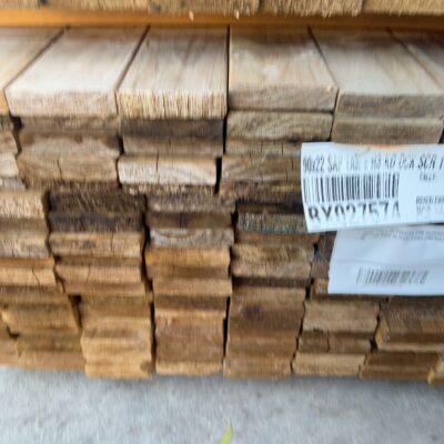 90X22 TAN E H3 TREATED PINE DECKING-144/4.8 (THIS PACK IS AGED STOCK AND SOLD AS IS)