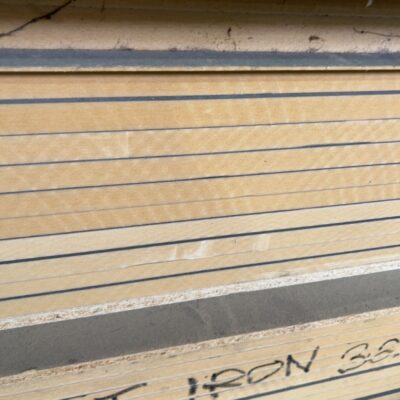 2400X1200X25MM CAST IRON COLOUR LAMINATED MR MDF SHEETS WITH EDGING