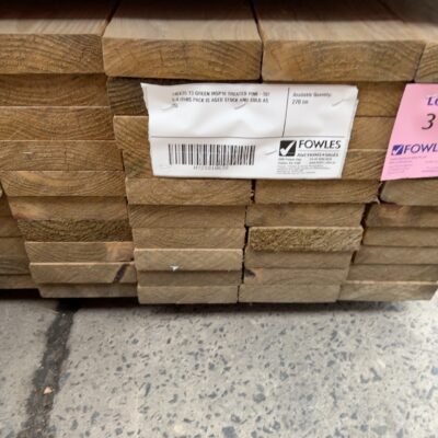 140X35 T3 GREEN MGP10 TREATED PINE-50/5.4 (THIS PACK IS AGED STOCK AND SOLD AS IS) 140X35 T3 GREEN MGP10 TREATED PINE-50/5.4 (THIS PACK IS AGED STOCK AND SOLD AS IS)