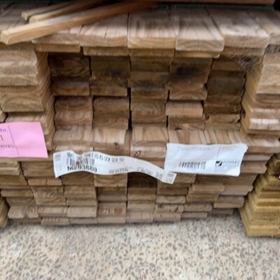 90X22 TAN E H3 TREATED PINE DECKING-224/3.6 (THIS PACK IS AGED STOCK AND SOLD AS IS) 90X22 TAN E H3 TREATED PINE DECKING-224/3.6 (THIS PACK IS AGED STOCK AND SOLD AS IS)