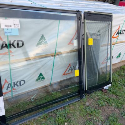 4 ASST'D ALUMINIUM WINDOW SASHES 4 ASST'D ALUMINIUM WINDOW SASHES