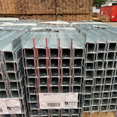 50MM DOUBLE SIDED GALVANISED CHANNEL-50/0.9 50MM DOUBLE SIDED GALVANISED CHANNEL-50/0.9