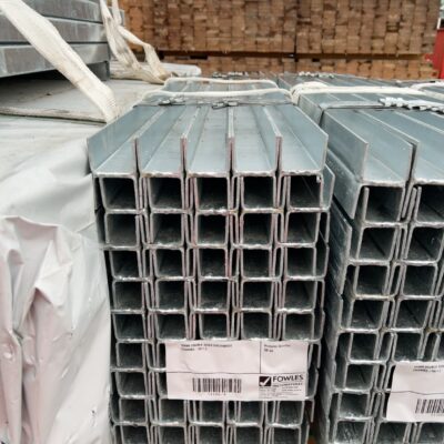 50MM DOUBLE SIDED GALVANISED CHANNEL-50/1.2 50MM DOUBLE SIDED GALVANISED CHANNEL-50/1.2