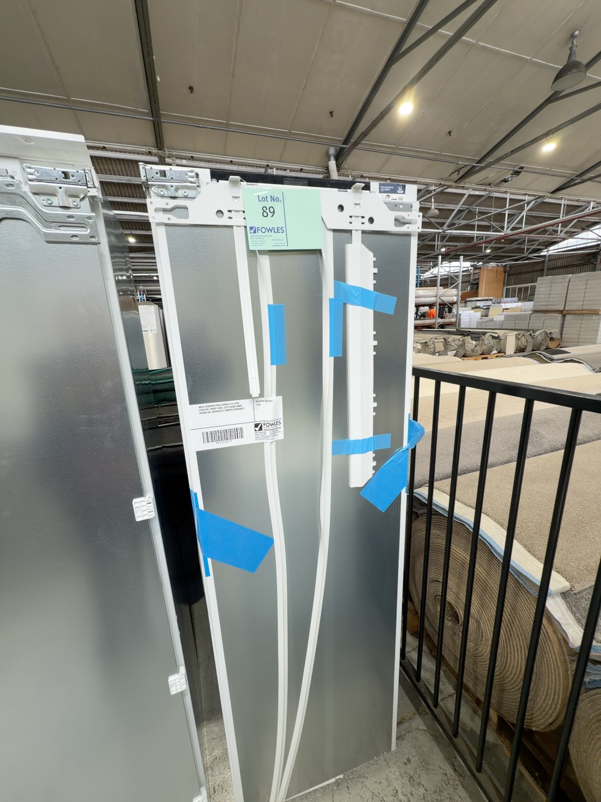 NEW LIEBHERR PEAK SERIES 213 LITRE FREEZER, FROST FREE, LEFT HAND HINGE SIFNH5188, RRP$5399 12 MONTH WARRANTY NEW LIEBHERR PEAK SERIES 213 LITRE FREEZER, FROST FREE, LEFT HAND HINGE SIFNH5188, RRP$5399 12 MONTH WARRANTY