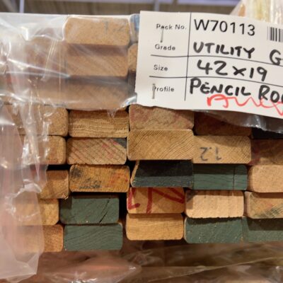 42X19 GLACIAL OAK P/ROUND UTE KD HARDWOOD