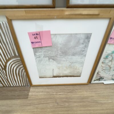 EX STAGING - ARTWORK SOLD AS IS EX STAGING - ARTWORK SOLD AS IS