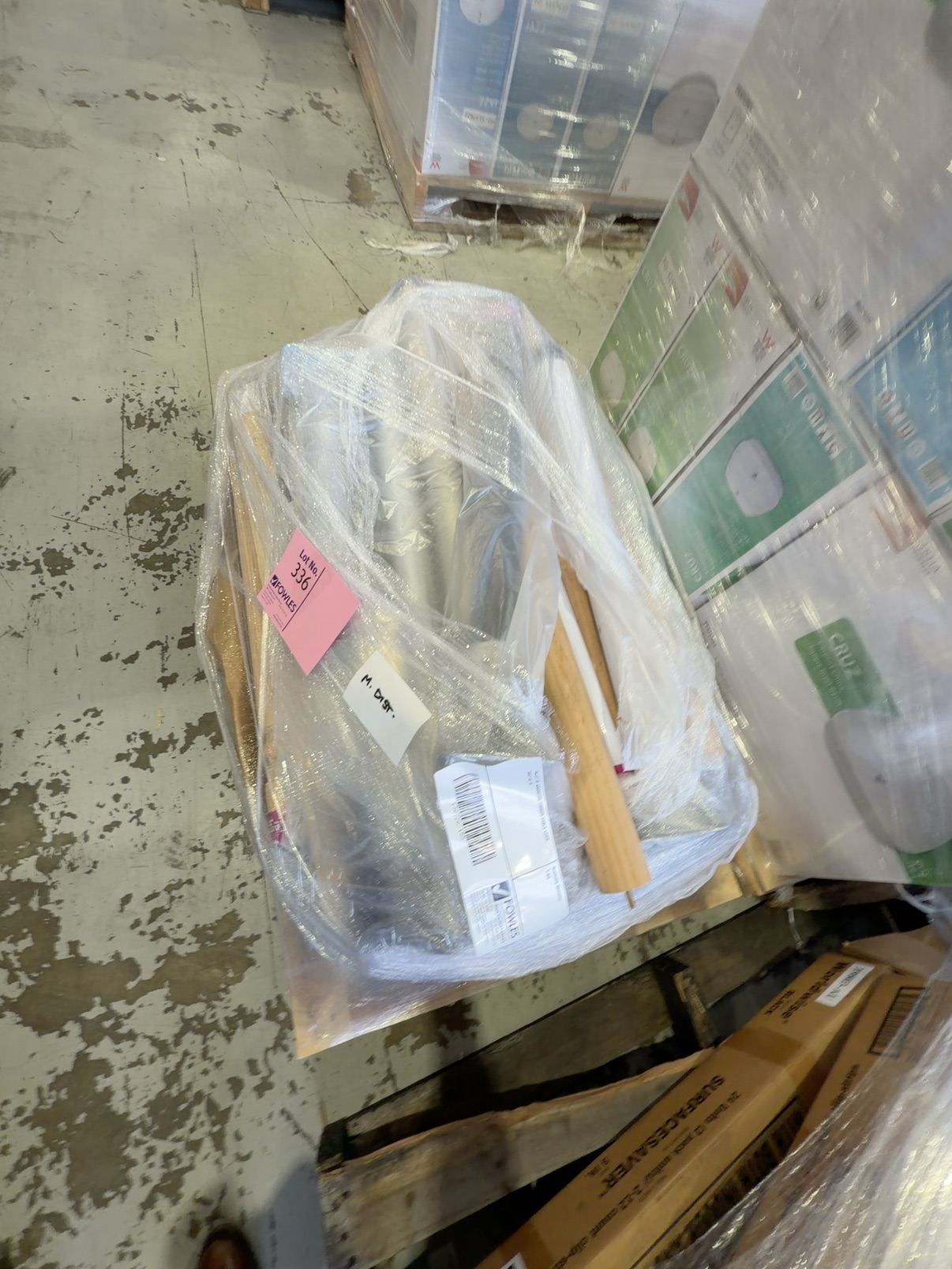 PALLET OF ASSORTED TIMBER TABLE LEGS, SOLD AS IS PALLET OF ASSORTED TIMBER TABLE LEGS, SOLD AS IS